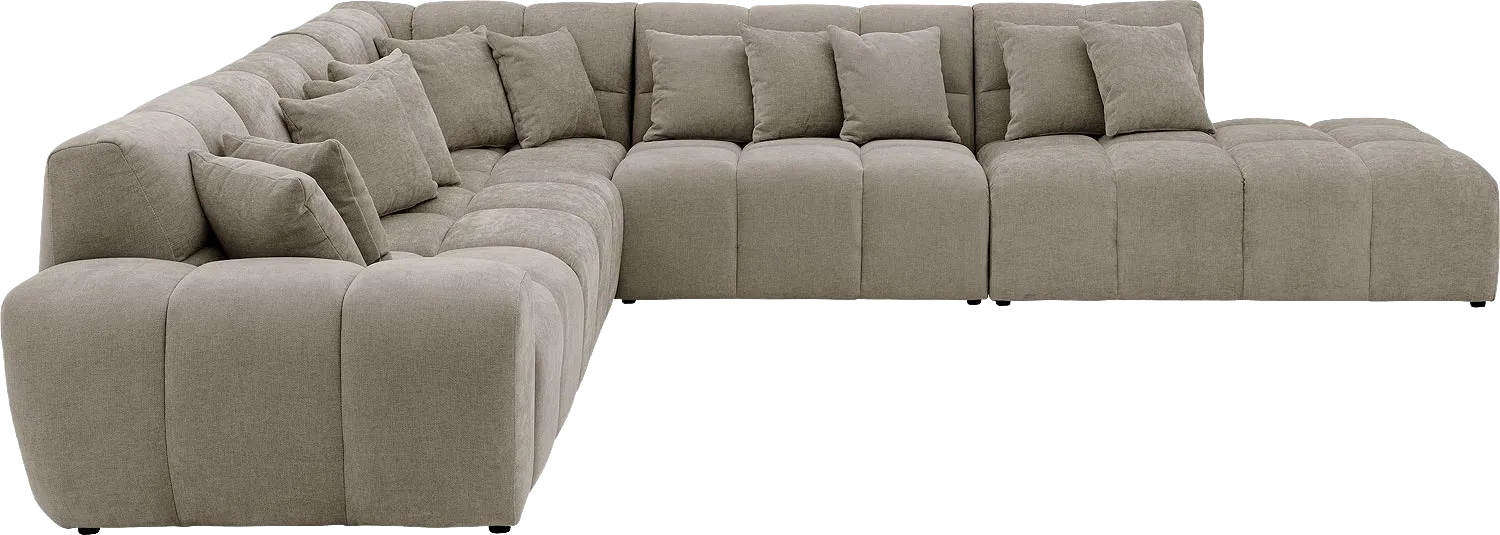 Goossens Excellent Kubus Bank Stof Bruin - 8252885-goossens-excellent-kubus-bank-stof-bruin-05