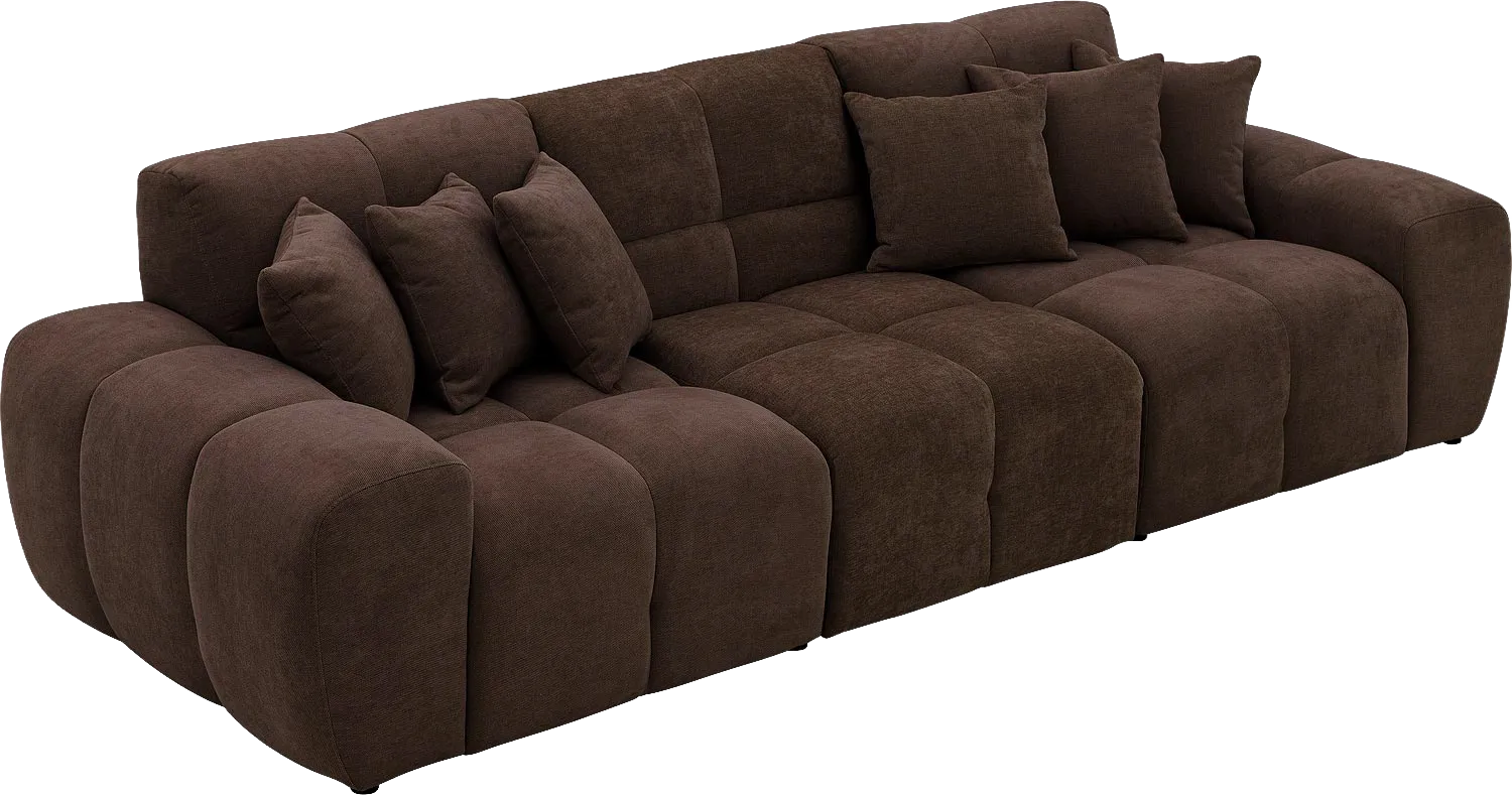 Goossens Excellent Kubus Bank Stof Bruin - 8252695-goossens-excellent-kubus-bank-stof-bruin-04