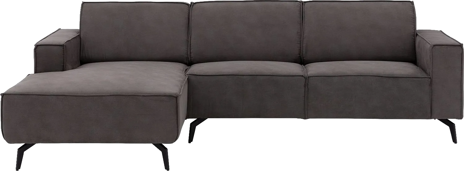 Goossens Hercules Bank Microvezel Grijs - 8235070-goossens-hercules-bank-microvezel-grijs-01