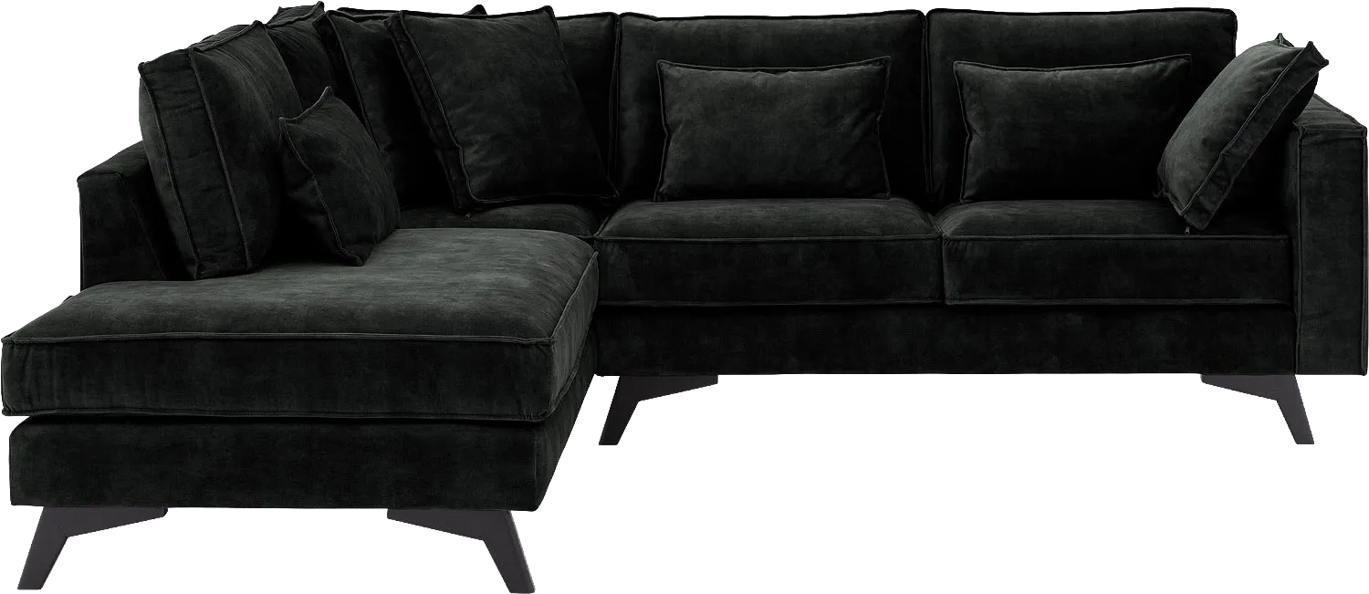 Goossens Chambre Bank Stof Zwart - 8235589-goossens-chambre-bank-stof-zwart-01
