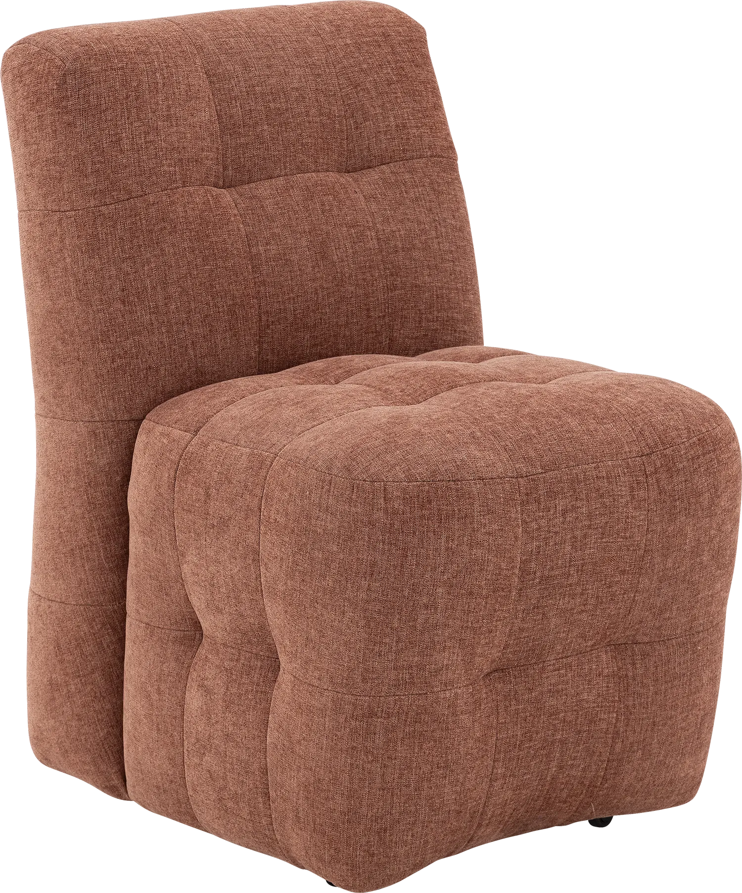 Goossens Cloudy Eetkamerstoel Stof Roze - 8260466-goossens-cloudy-eetkamerstoel-stof-roze-01