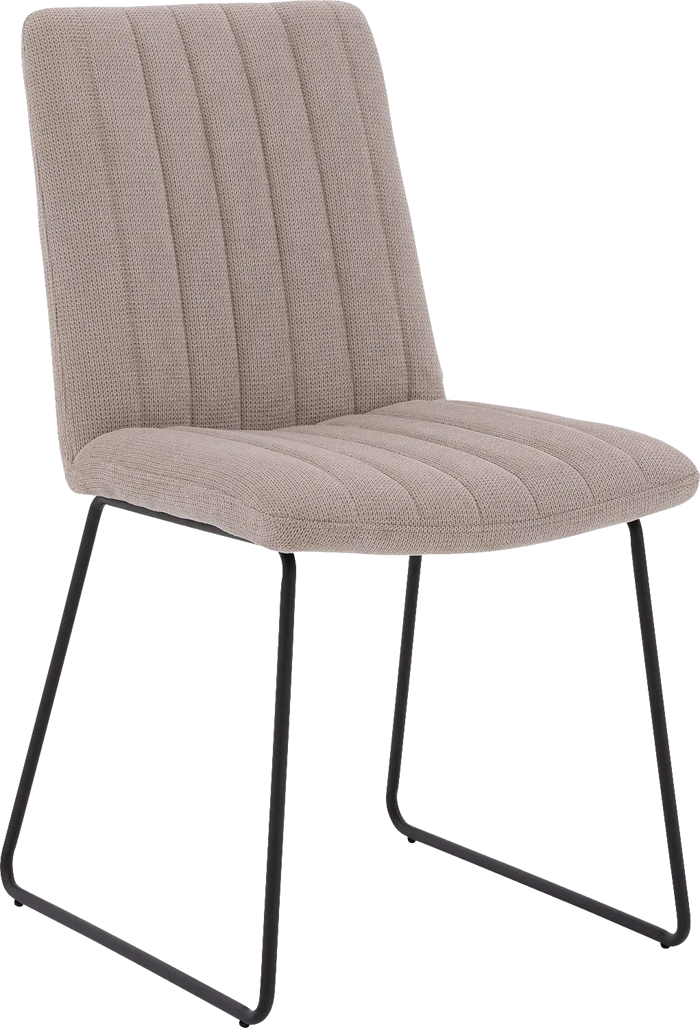 Goossens Manta Eetkamerstoel Stof Bruin - 8234769-goossens-manta-eetkamerstoel-stof-bruin-01
