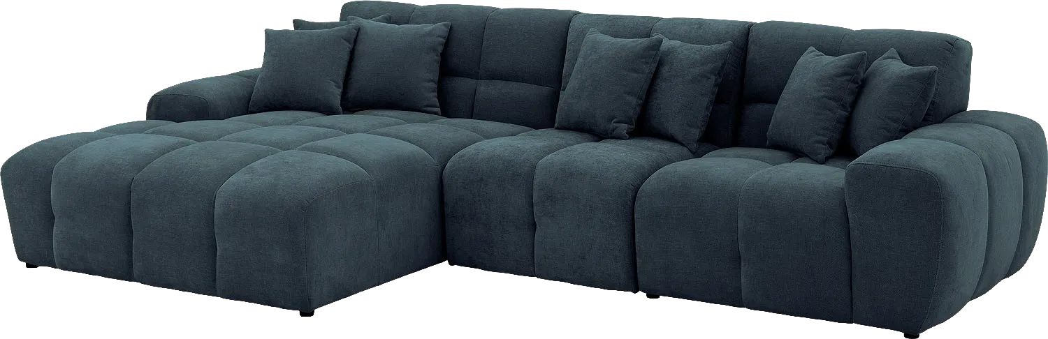 Goossens Excellent Kubus Bank Stof Blauw - 8252703-goossens-excellent-kubus-bank-stof-blauw-02