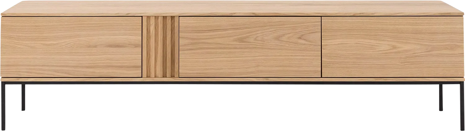 Goossens Viola Tv Meubel Eiken Blank - 8244481-goossens-viola-tv-meubel-eiken-blank-01