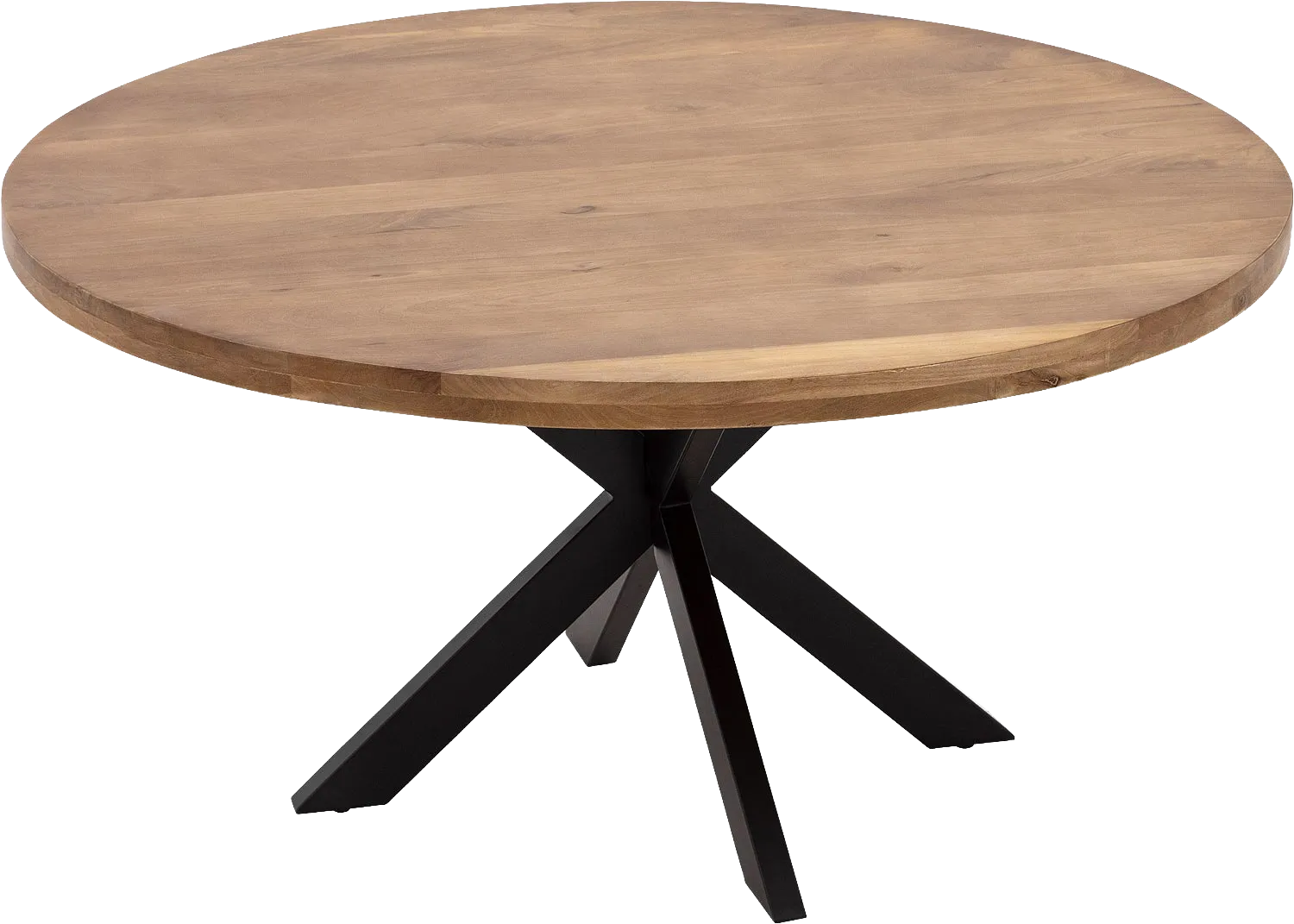 Goossens Basic Lecce Eettafel Mango Bruin - 8243828-goossens-basic-lecce-eettafel-mango-bruin-02