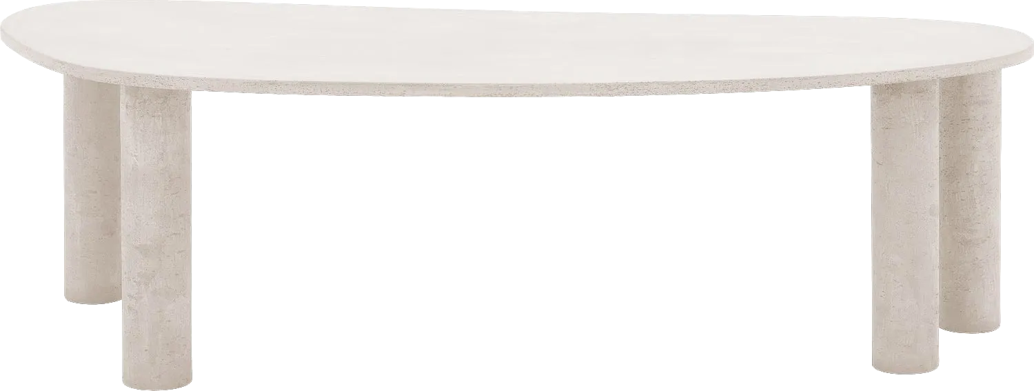 Goossens Stone Eettafel Beton Wit - 8231892-goossens-stone-eettafel-beton-wit-03