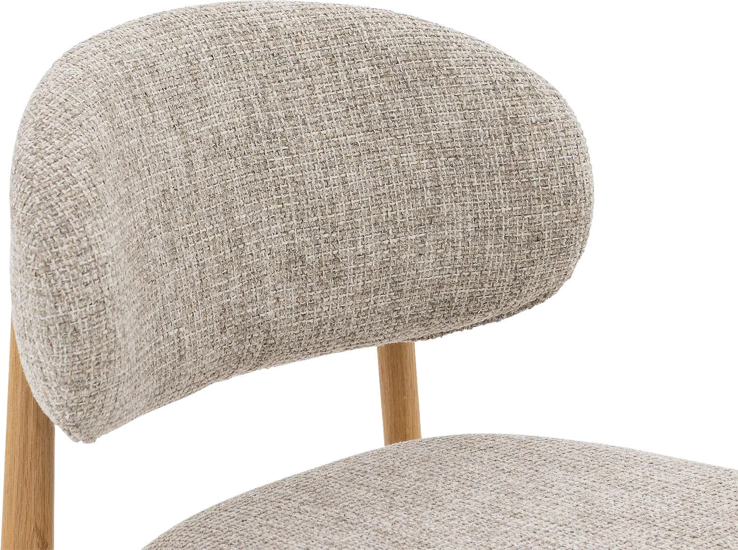 Goossens Bessy Eetkamerstoel Stof Beige - 8260297-goossens-bessy-eetkamerstoel-stof-beige-09