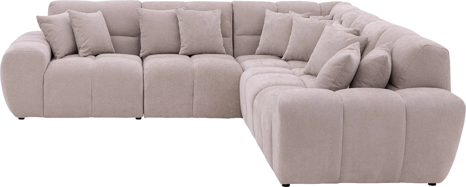 Goossens Excellent Kubus Bank Stof Beige - 8252076-goossens-excellent-kubus-bank-stof-beige-01