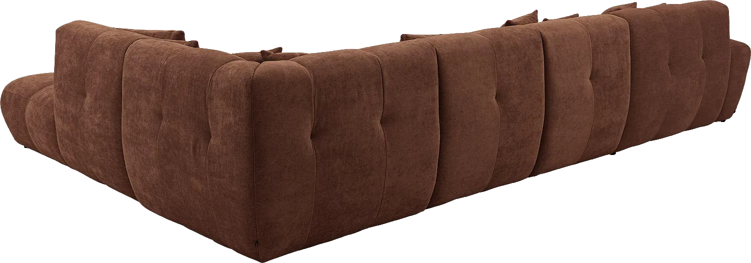 Goossens Excellent Kubus Bank Stof Bruin - 8252742-goossens-excellent-kubus-bank-stof-bruin-03