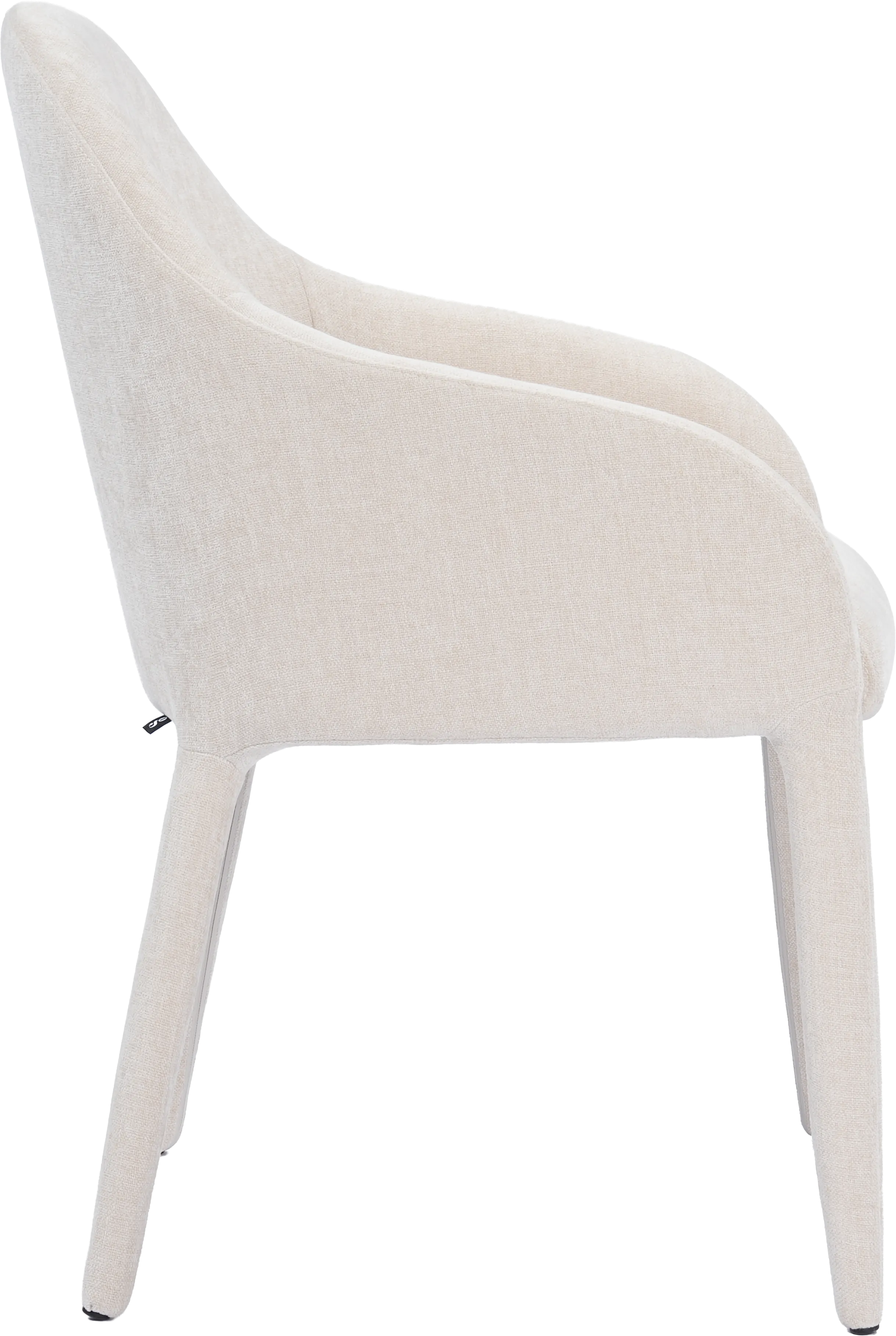 Goossens Loes Eetkamerstoel Stof Beige - 8260043-goossens-loes-eetkamerstoel-stof-beige-03