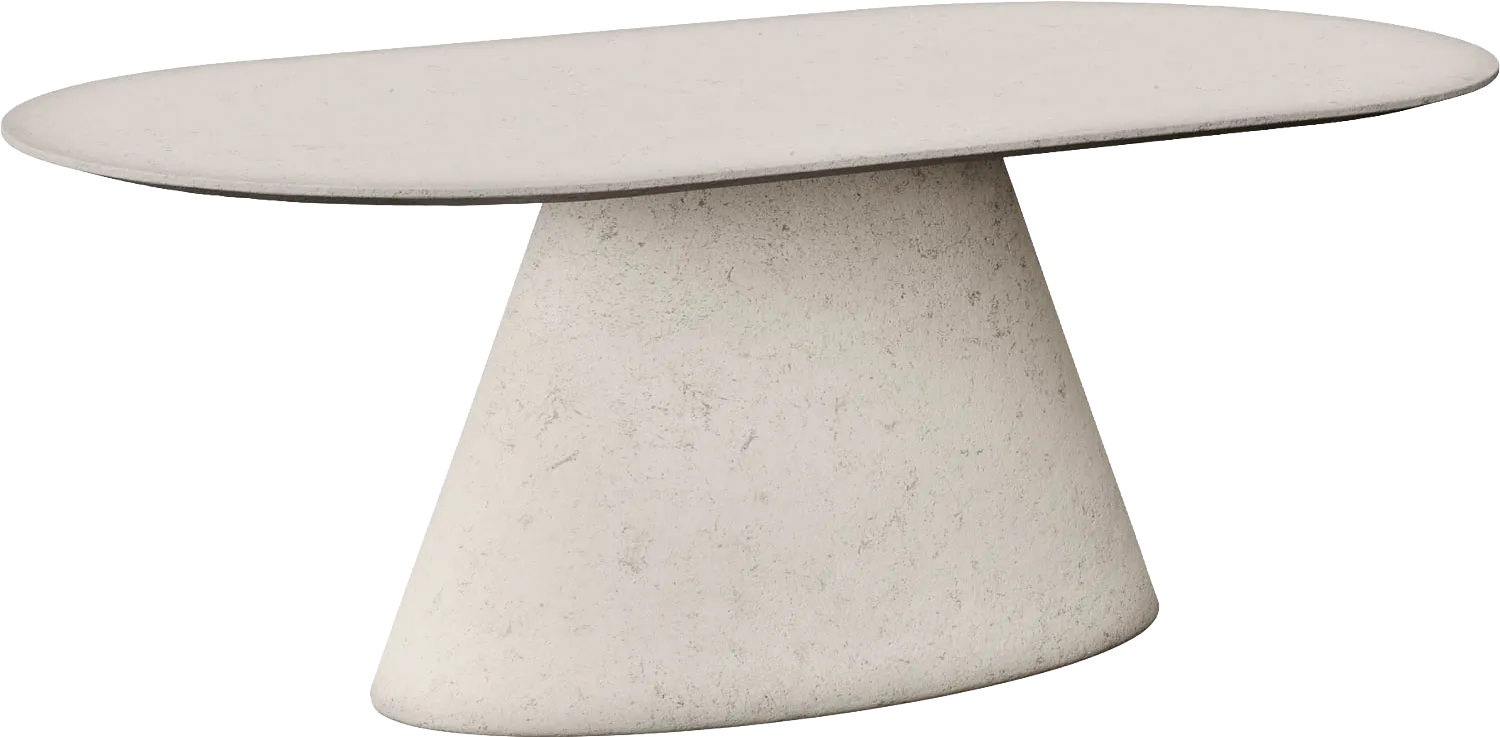 Goossens Stone Eettafel Beton Grijs - 8252502-goossens-stone-eettafel-beton-grijs-01