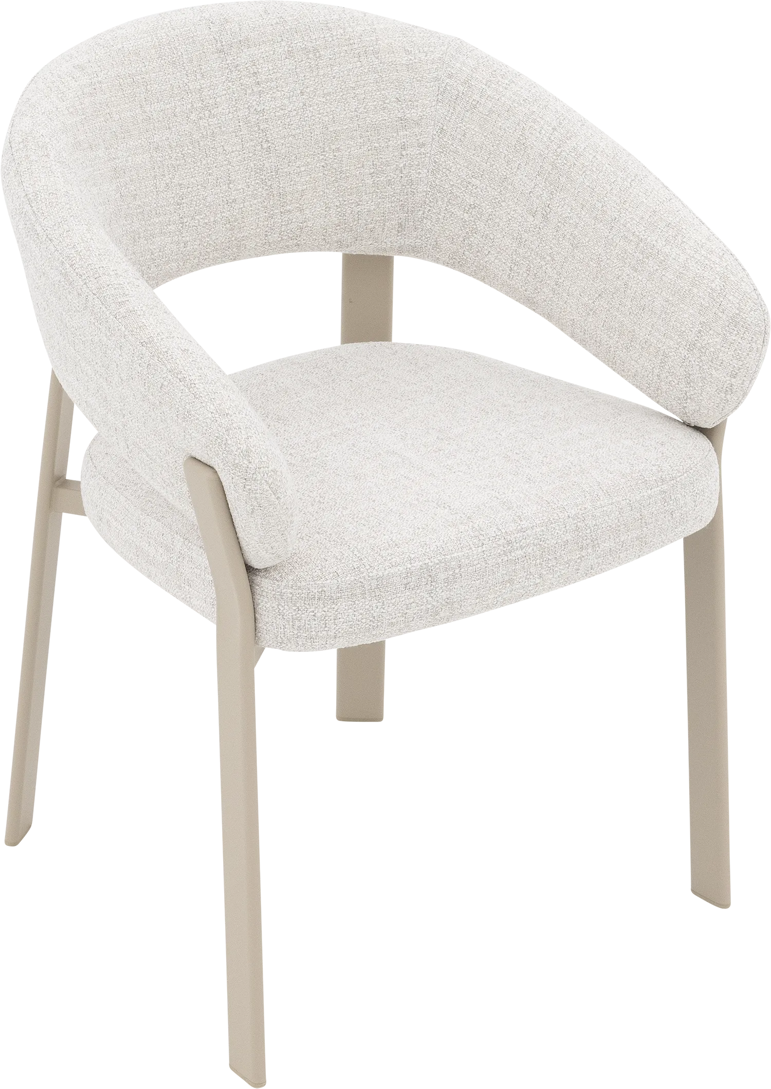 Goossens Basic Linde Eetkamerstoel Stof Beige - 8260447-goossens-basic-linde-eetkamerstoel-stof-beige-19