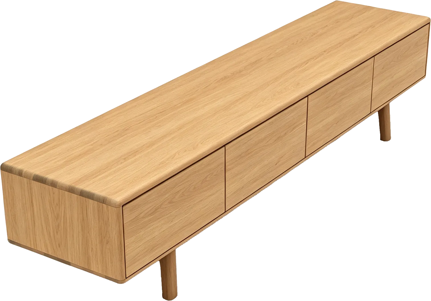 Goossens Basic Emilie Tv Meubel Eiken Blank - 8260424-goossens-basic-emilie-tv-meubel-eiken-blank-06