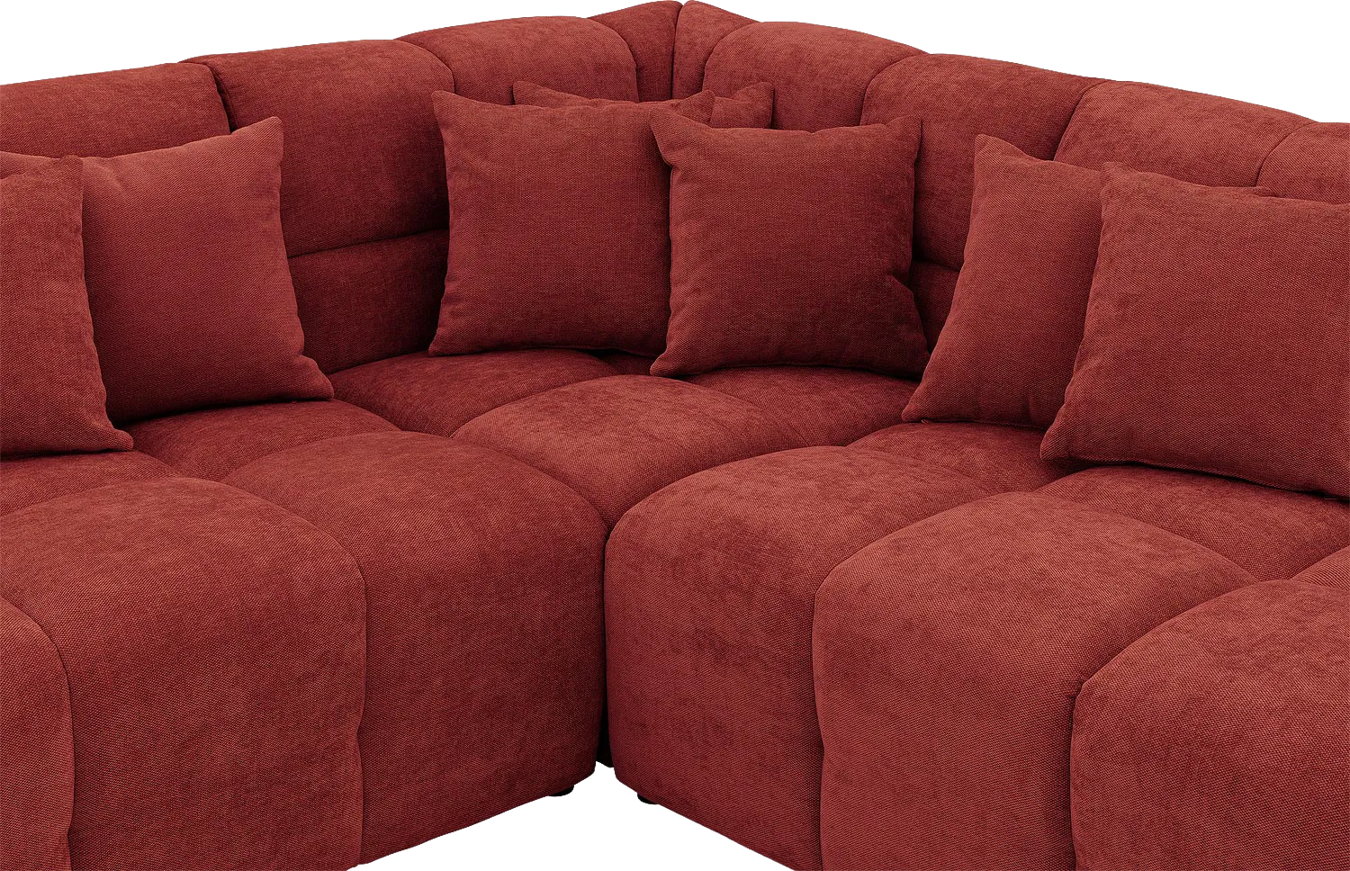 Goossens Excellent Kubus Bank Stof Rood - 8252887-goossens-excellent-kubus-bank-stof-rood-08