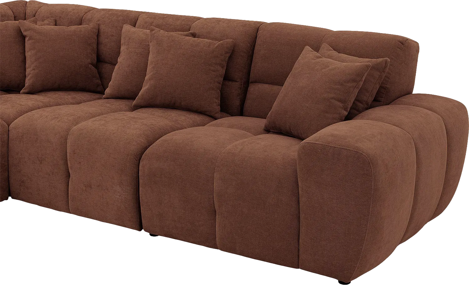 Goossens Excellent Kubus Bank Stof Bruin - 8252774-goossens-excellent-kubus-bank-stof-bruin-06