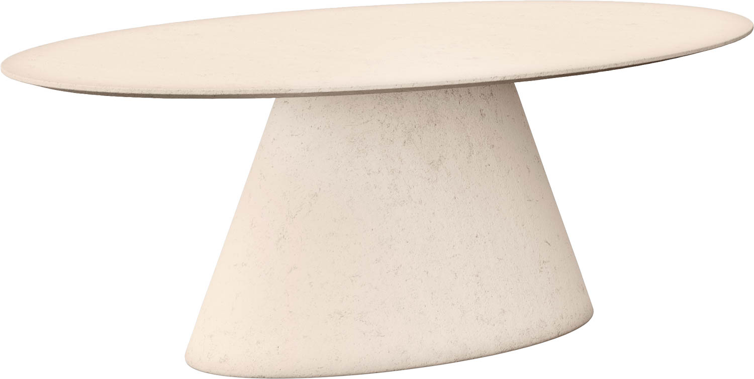 Goossens Stone Eettafel Beton Beige - 8252405-goossens-stone-eettafel-beton-beige-01
