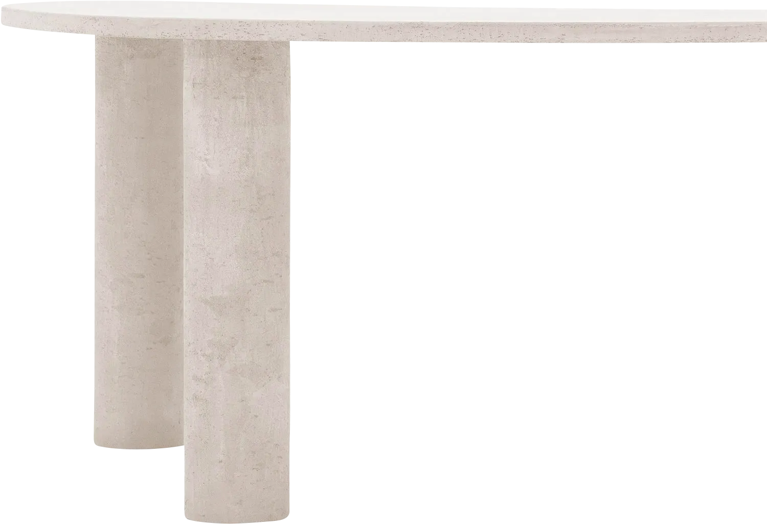 Goossens Stone Eettafel Beton Wit - 8231896-goossens-stone-eettafel-beton-wit-05