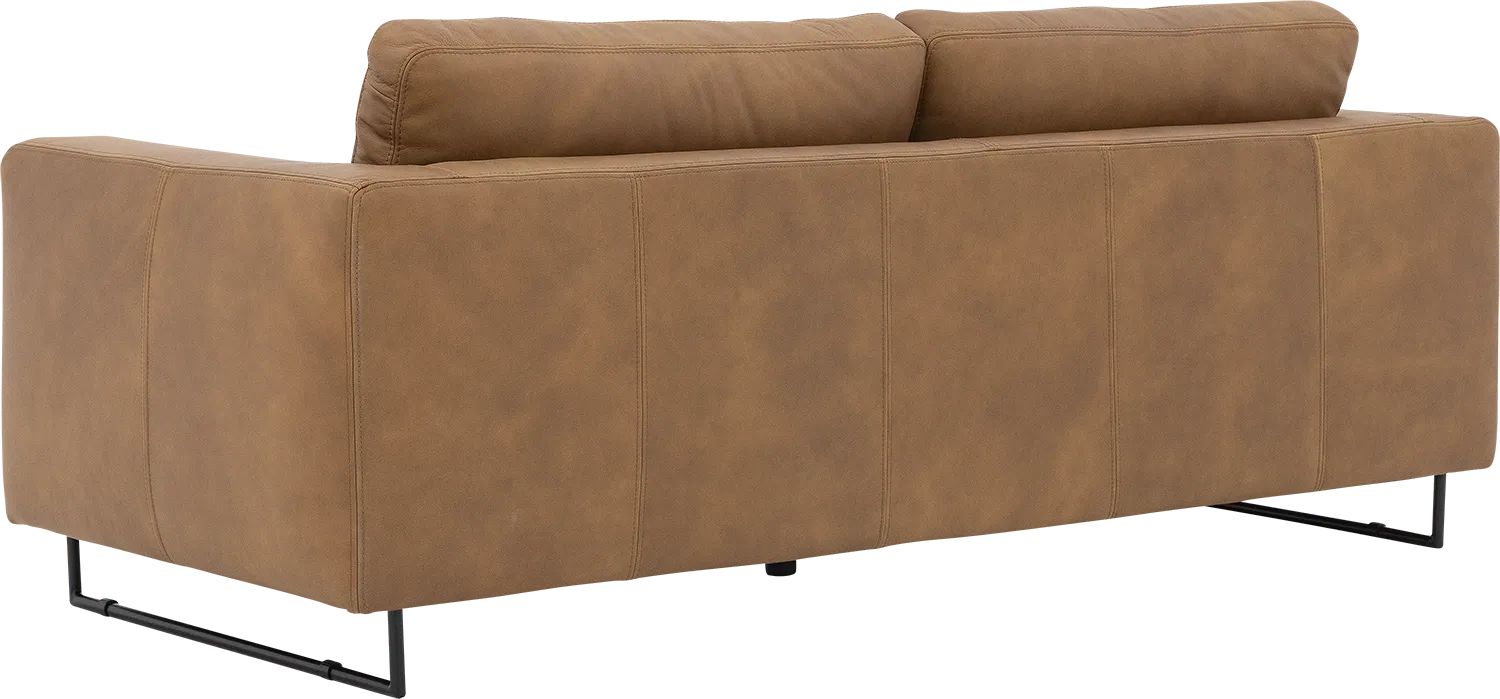 Goossens Excellent Jovani Bank Leer Bruin - 8261065-goossens-excellent-jovani-bank-leer-bruin-03