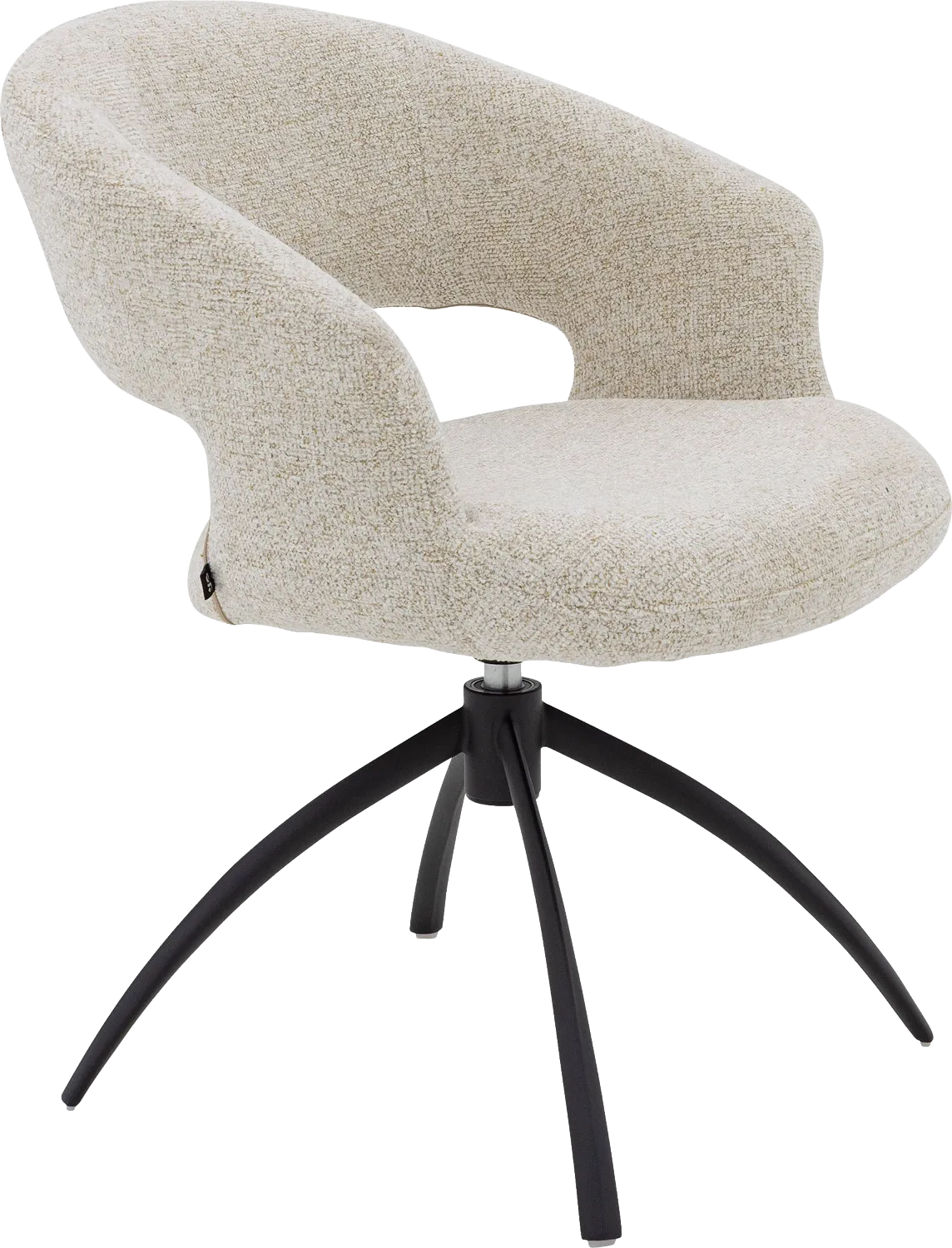 Goossens Sara Eetkamerstoel Stof Beige - 8252182-goossens-sara-eetkamerstoel-stof-beige-05
