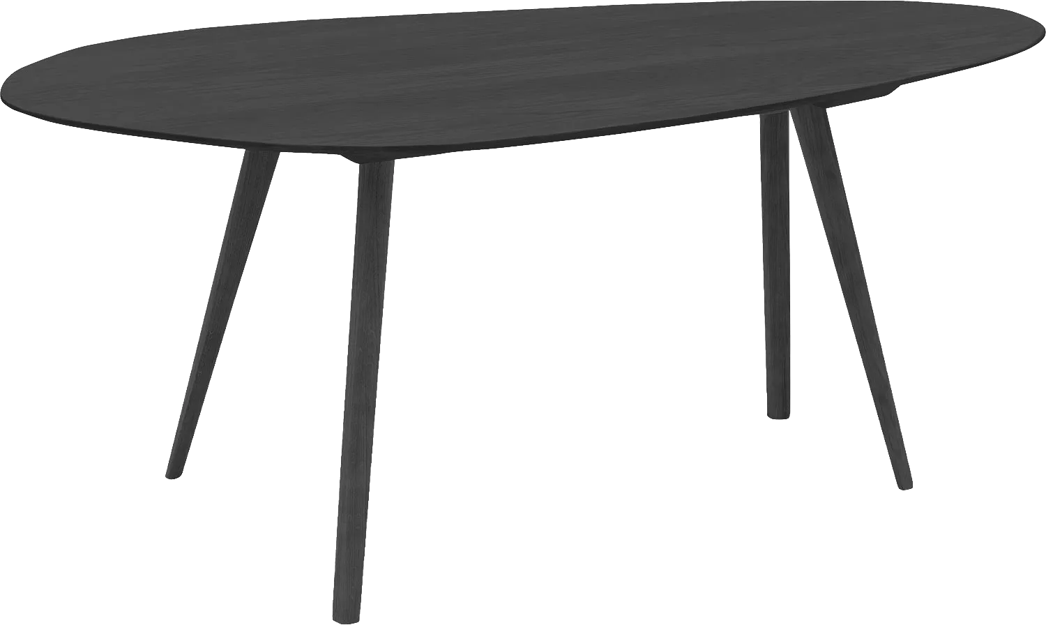 Goossens Ferry Eettafel Eiken Zwart - 8243718-goossens-ferry-eettafel-eiken-zwart-01