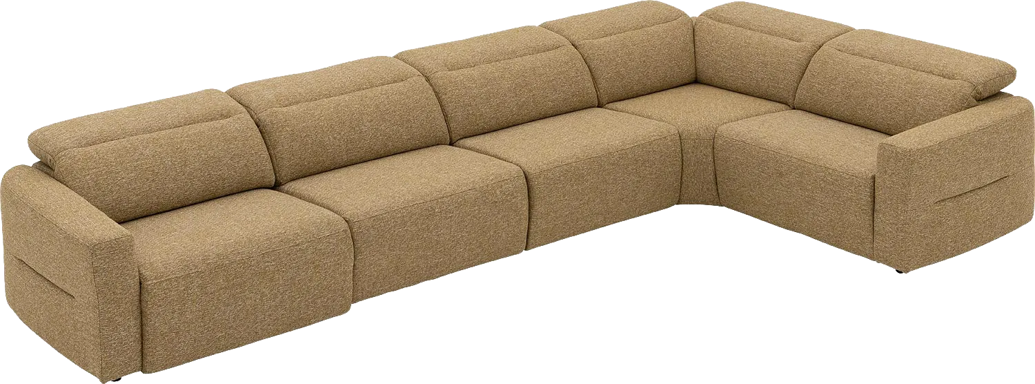Goossens Comoda Bank Stof Geel - 8260255-goossens-comoda-bank-stof-geel-05