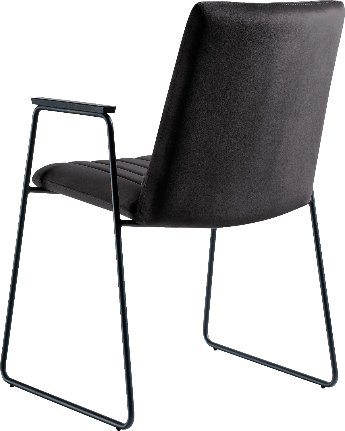 Goossens Manta Eetkamerstoel Stof Zwart - 8233725-goossens-manta-eetkamerstoel-stof-zwart-06
