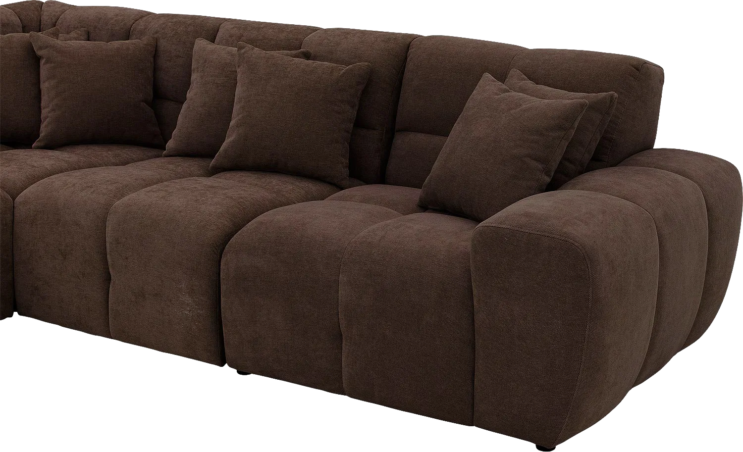 Goossens Excellent Kubus Bank Stof Bruin - 8252775-goossens-excellent-kubus-bank-stof-bruin-07