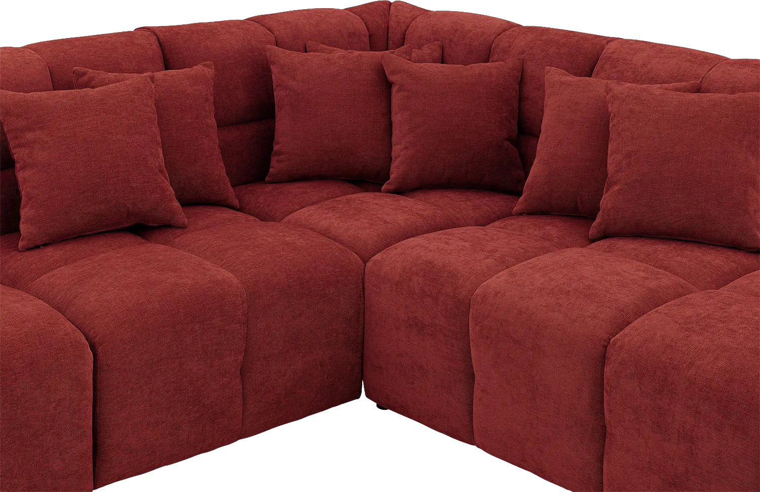 Goossens Excellent Kubus Bank Stof Rood - 8252731-goossens-excellent-kubus-bank-stof-rood-07